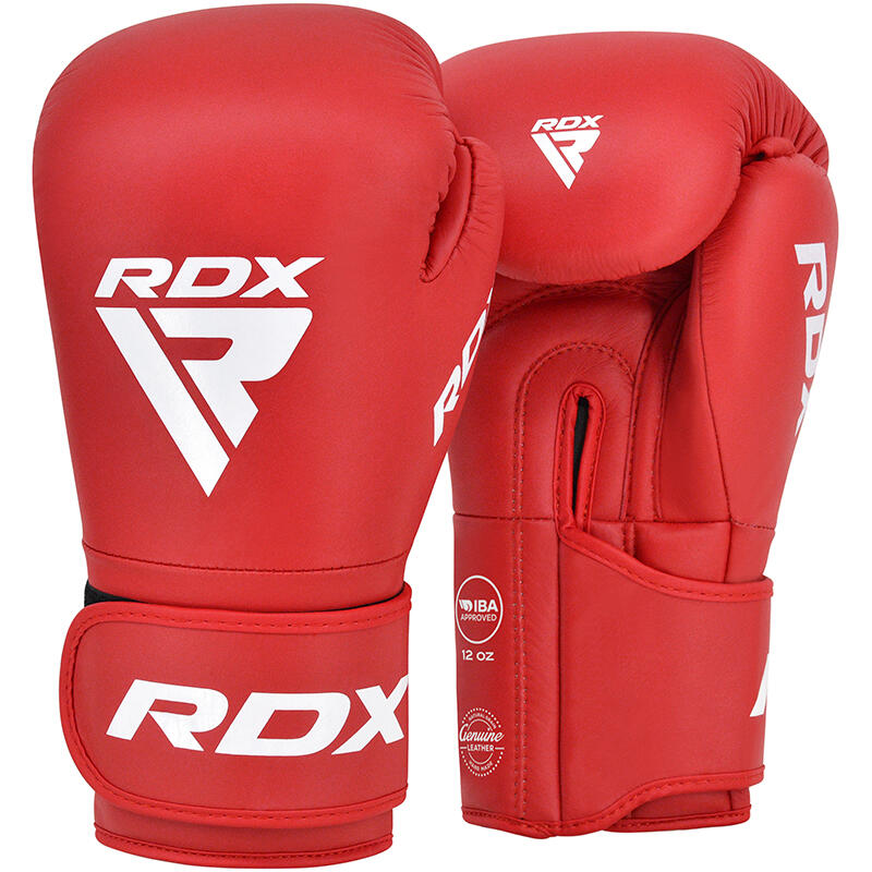 RDX Boxing Gloves Leather IBA Approved -1