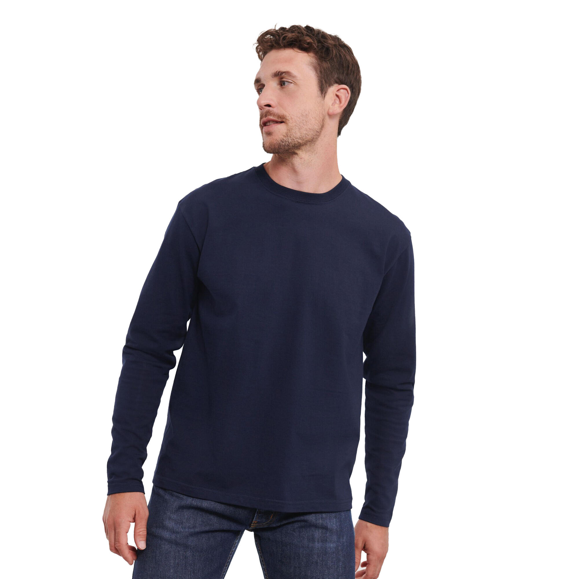 Russell Mens Classic Long-Sleeved T-Shirt