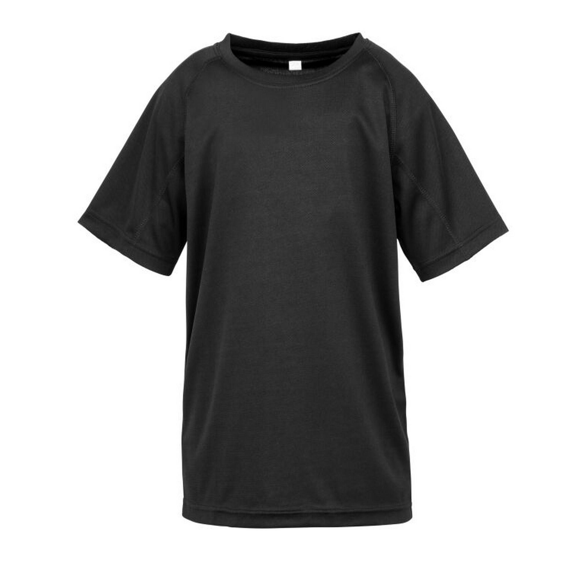 Spiro Impact Childrens/Kids Junior Performance Aircool T-Shirt