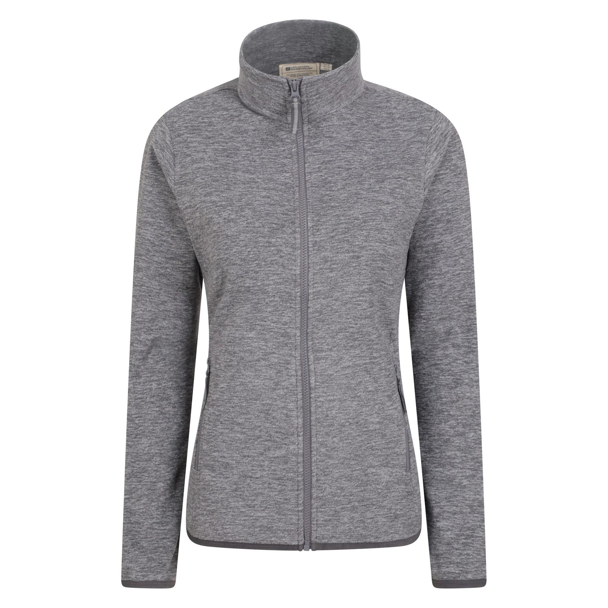 Mountain Warehouse Womens/Ladies Snowdon II Melange Full Zip Fleece Jacket