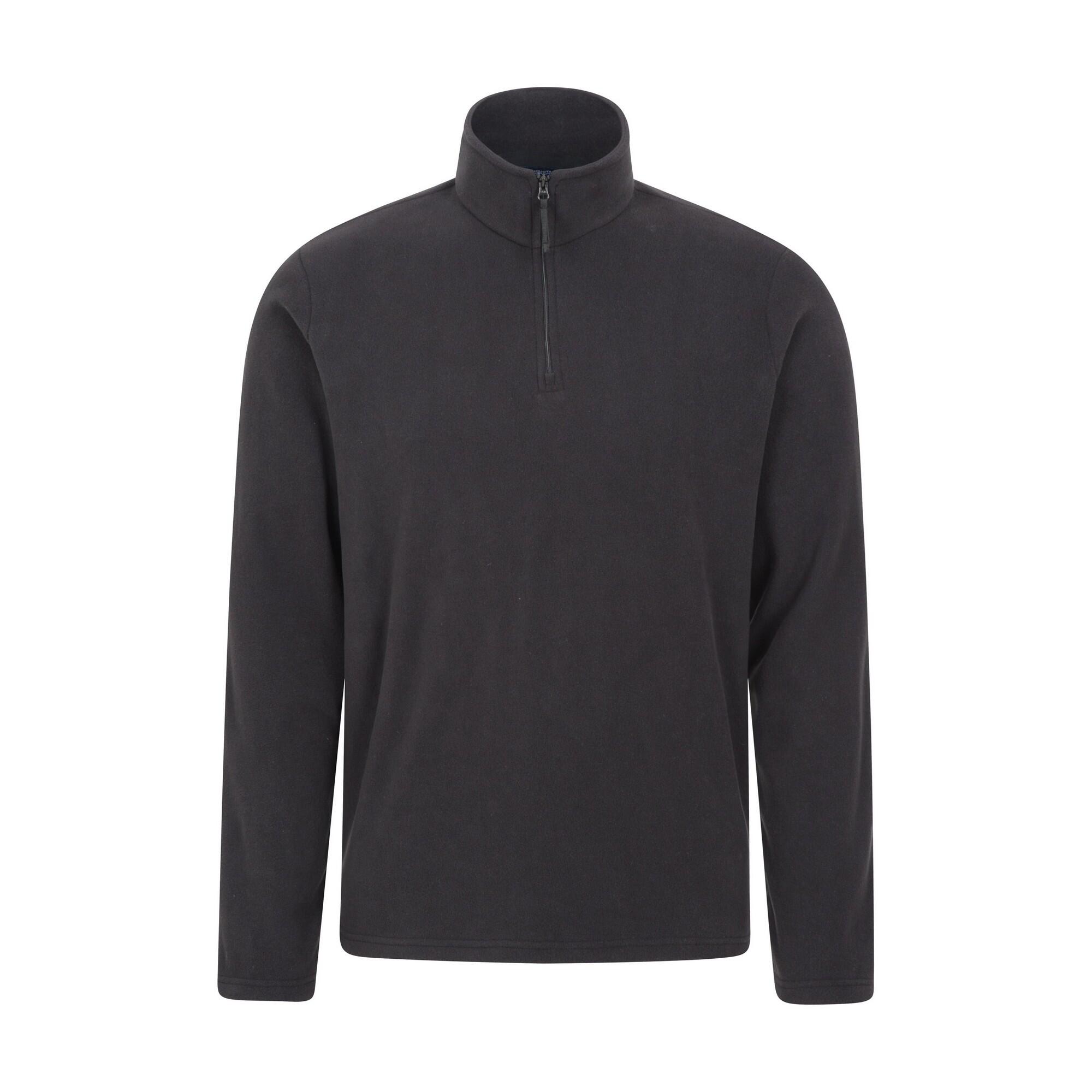 Mountain Warehouse Mens Camber II Half Zip Fleece Top