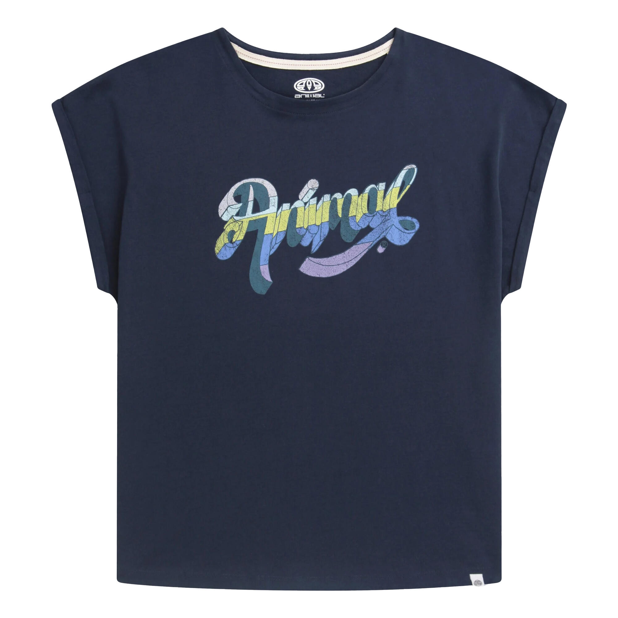 Animal Womens/Ladies Holly Script Organic T-Shirt