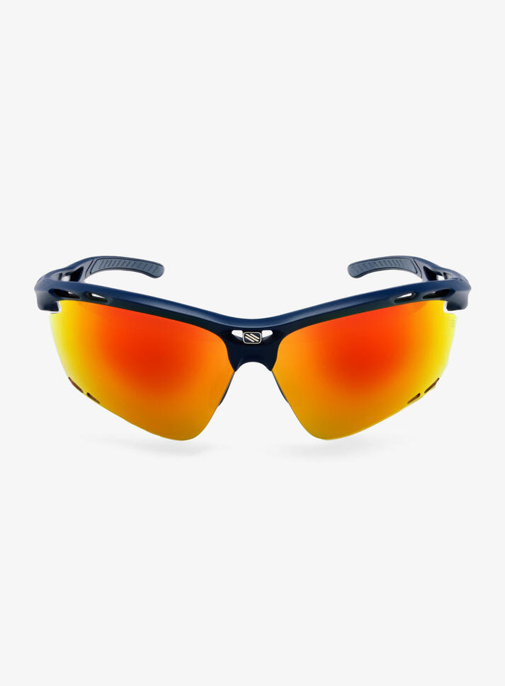 Okulary Rudy Project Propulse - blue navy matte - multilaser orange
