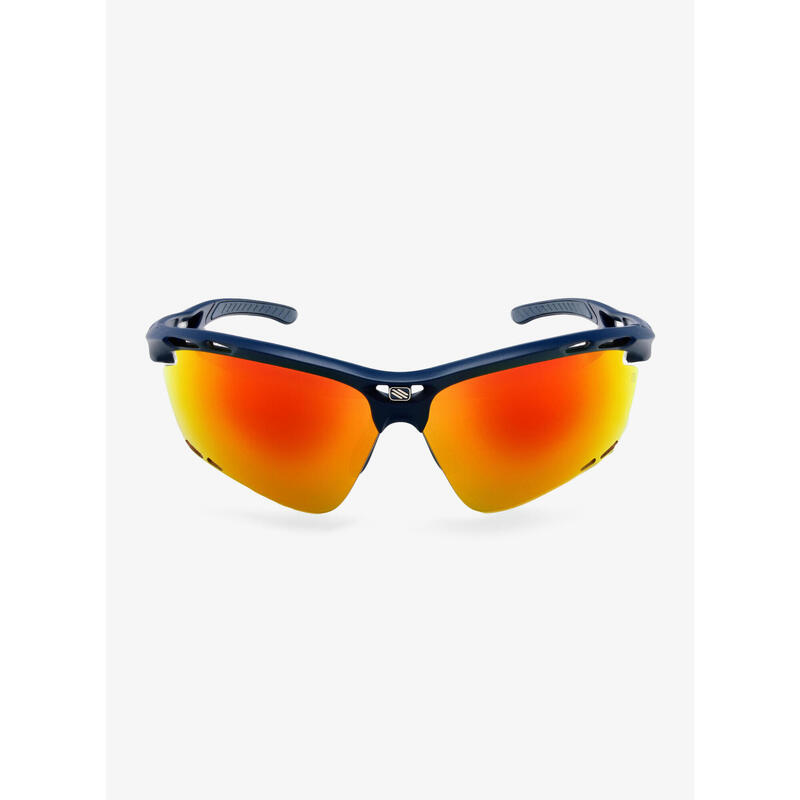 Okulary Rudy Project Propulse - blue navy matte - multilaser orange
