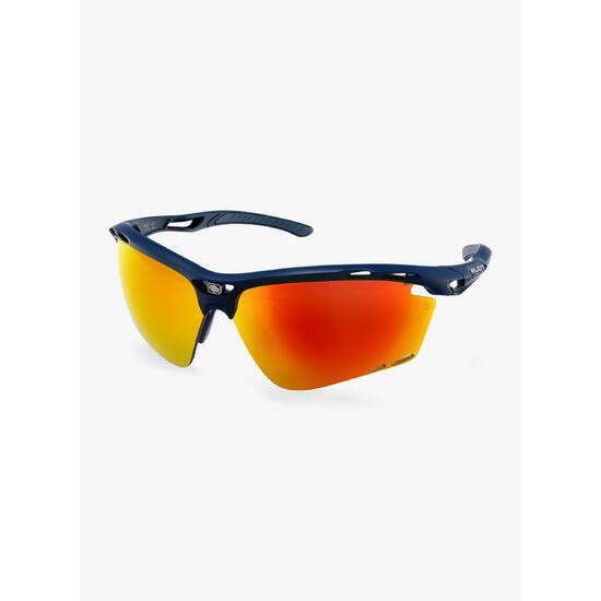 Okulary Rudy Project Propulse - blue navy matte - multilaser orange