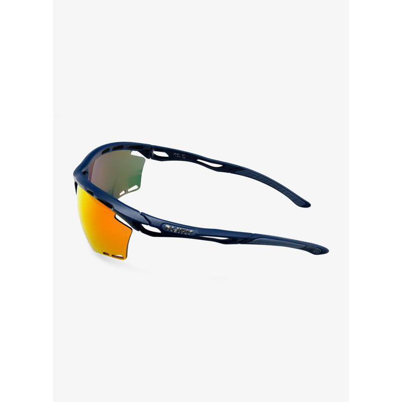 Okulary Rudy Project Propulse - blue navy matte - multilaser orange