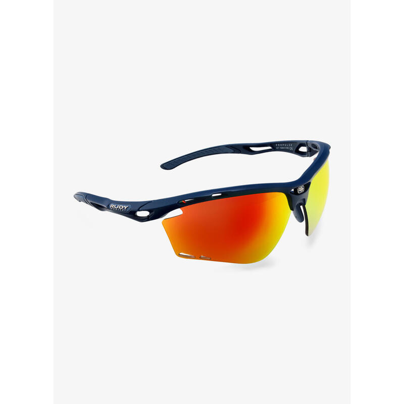 Okulary Rudy Project Propulse - blue navy matte - multilaser orange