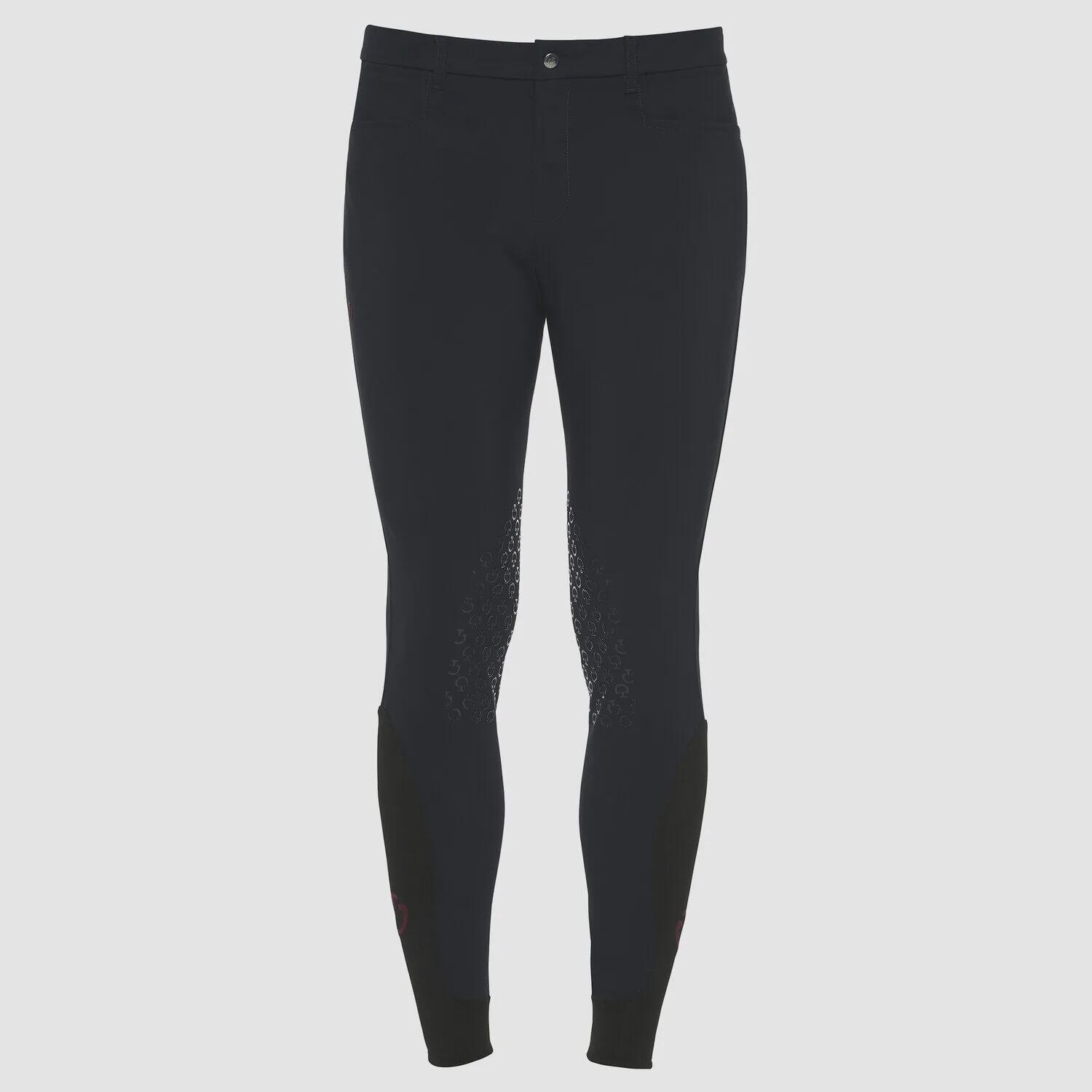 CAVALLERIA TOSCANA Cavalleria Toscana Heren Knie Grip Rijbroek Basic Zwart -