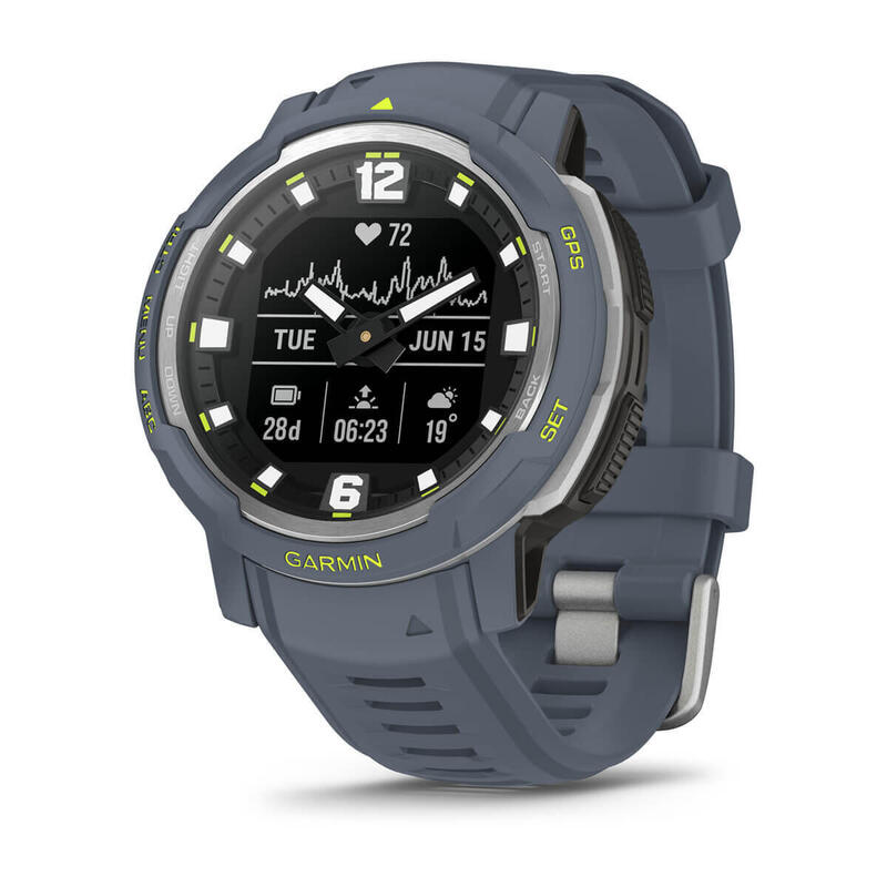 Montre Adulte Garmin Instinct Crossover Bleu