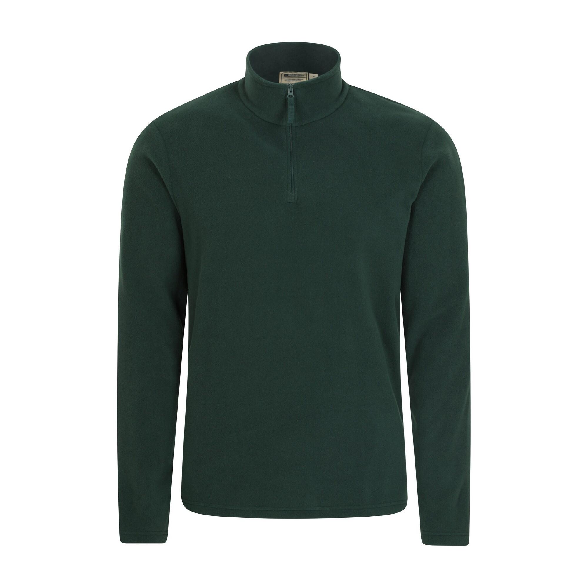 Mountain Warehouse Mens Camber II Half Zip Fleece Top