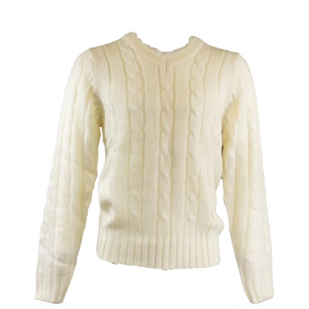 Carta Sport Mens Plain Cricket Jumper