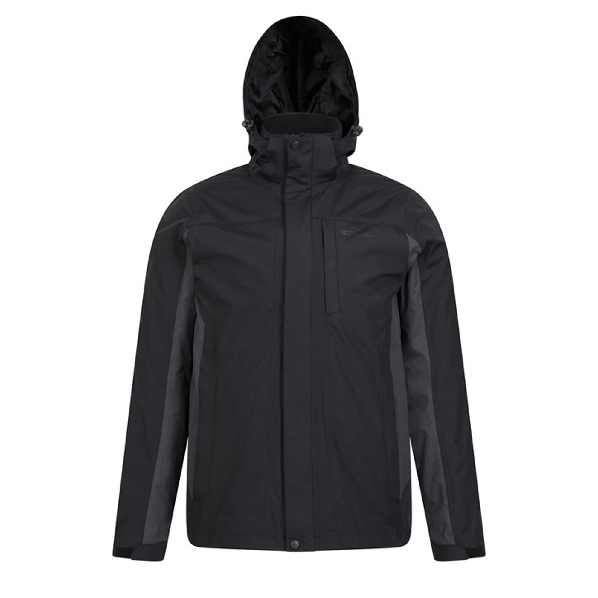 Mountain Warehouse Mens Thunderstorm 3 in 1 Waterproof Jacket