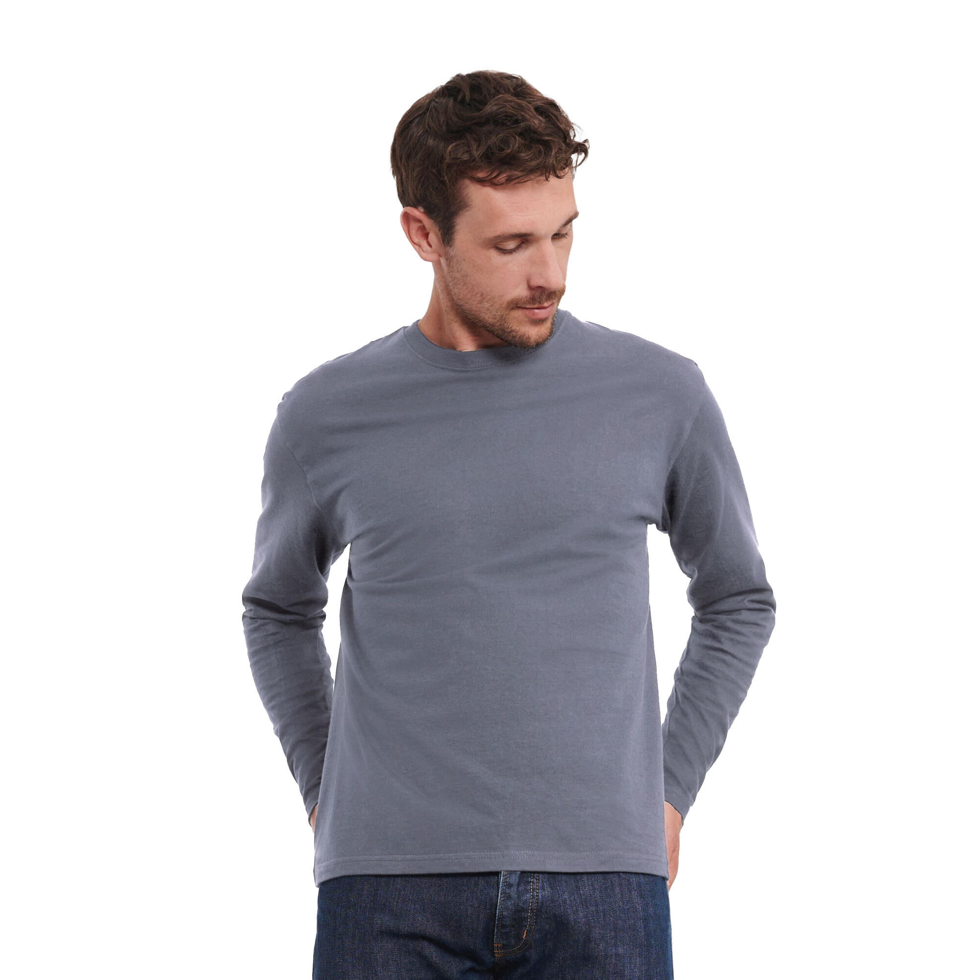 Russell Mens Classic Long-Sleeved T-Shirt