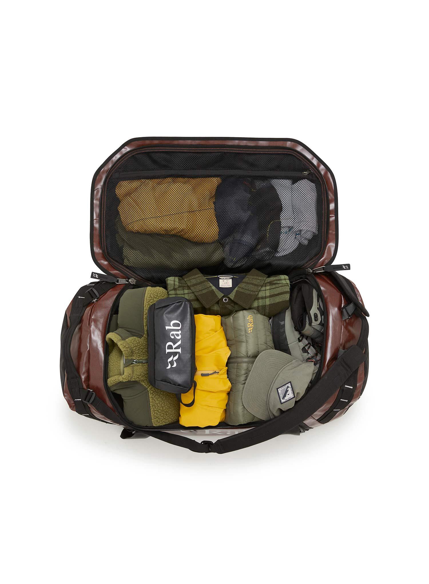 Torba podróżna Rab Expedition Kitbag II 80 - red clay 4/7