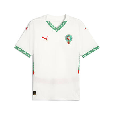 Camiseta 2.ª equipación Marruecos 2025 Hombre PUMA White Fast Green Red