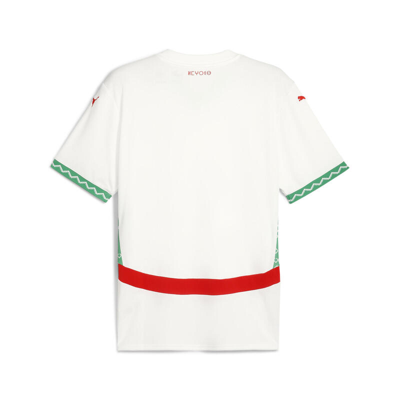 Marokko 2025 Auswärtstrikot Herren PUMA White Fast Green Red