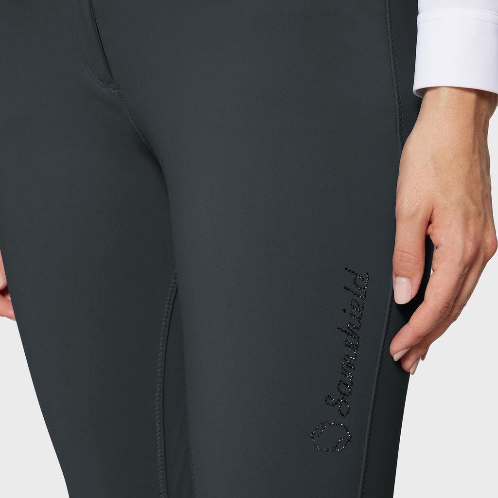 Paardrijbroek  Moonless Samshield Claranova Crystal Fabric Full Grip Rijbroek 1/1