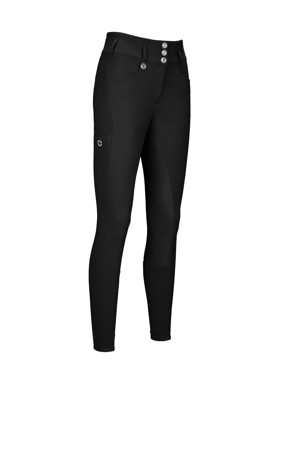PIKEUR Pikeur Candela Rijbroek Lederen Grip  Hoge Taille Classic Zwart -