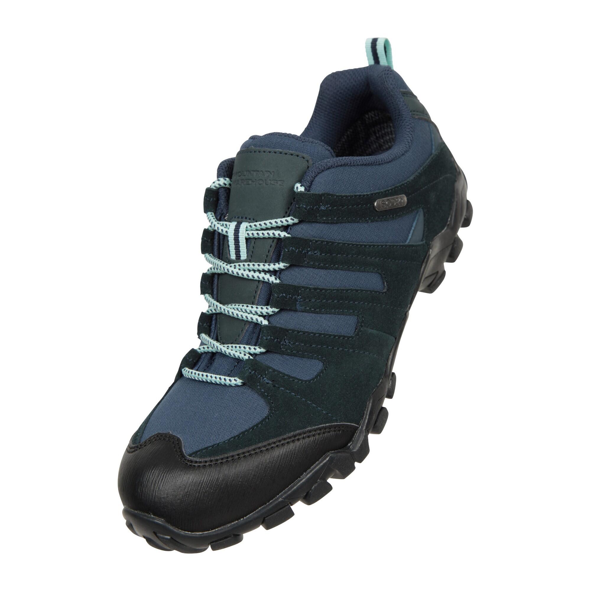 Mountain Warehouse Womens/Ladies Belfour Suede Waterproof Walking Shoes