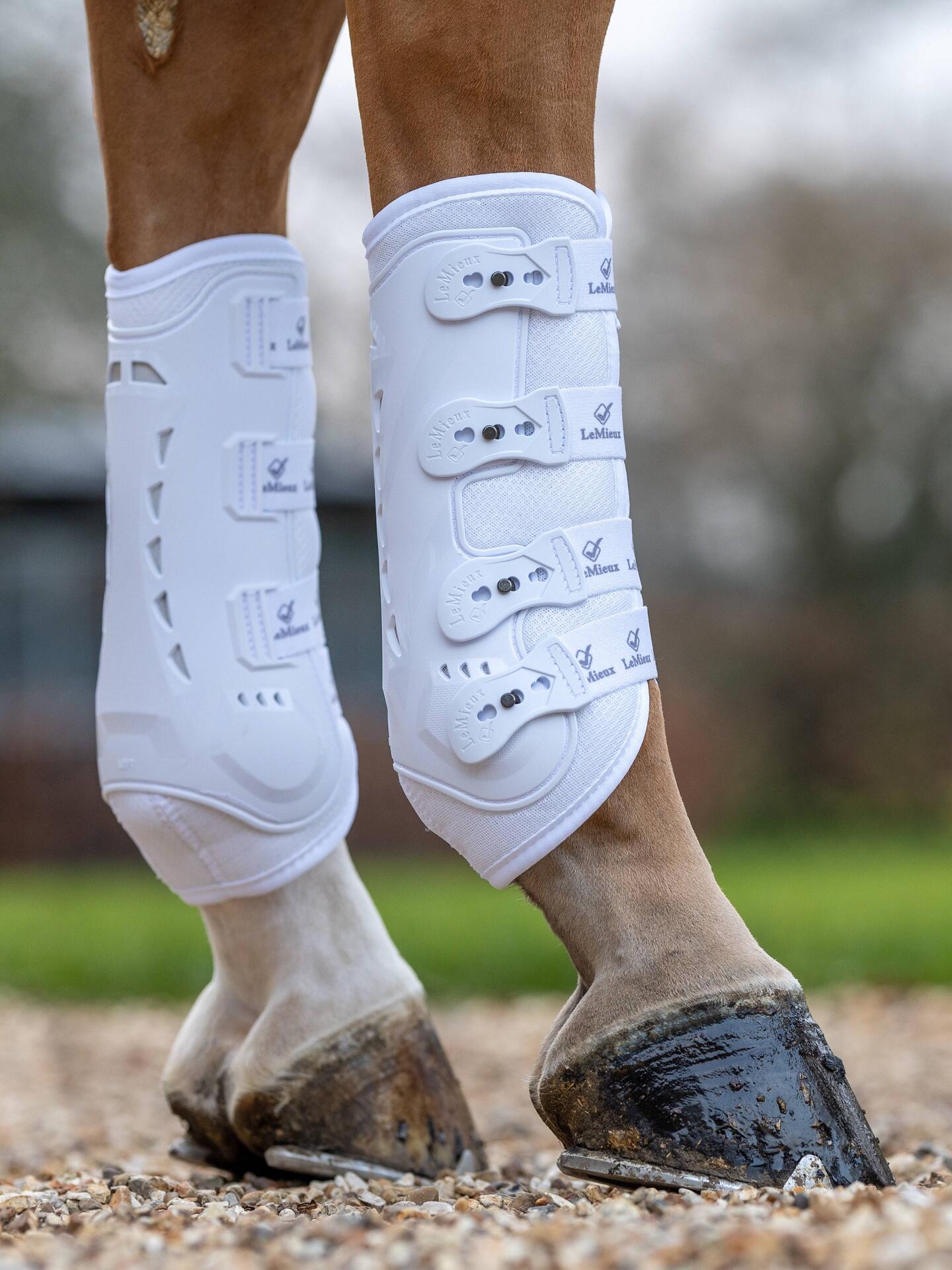 LEMIEUX Lemieux Ultra Mesh Snug Boots Peesbeschermers Wit