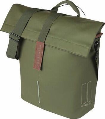 Basil fietsshopper city mik studs - 14-16 liter - mosgroen