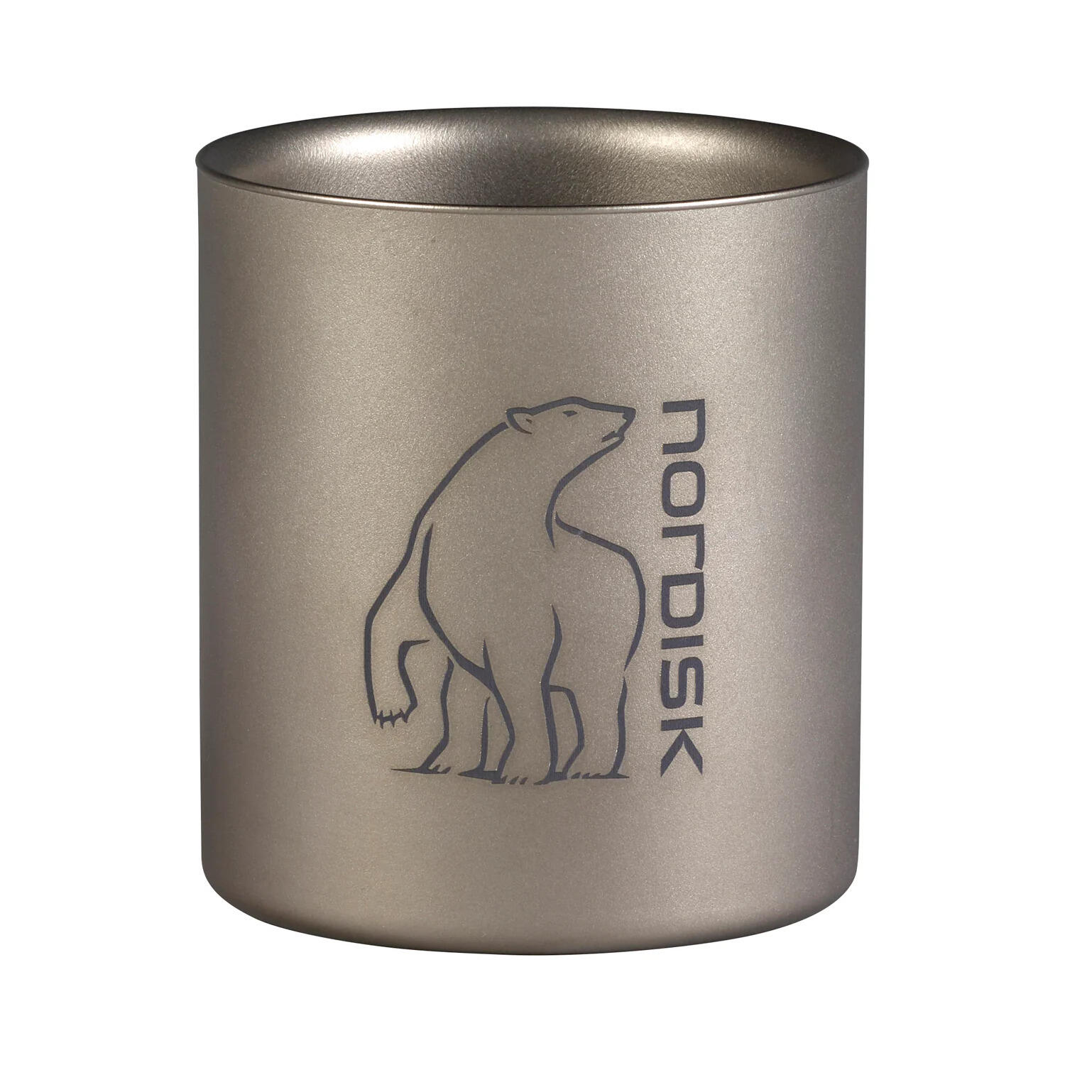 NORDISK Bicchiere doppio in titanio senza manico Nordisk