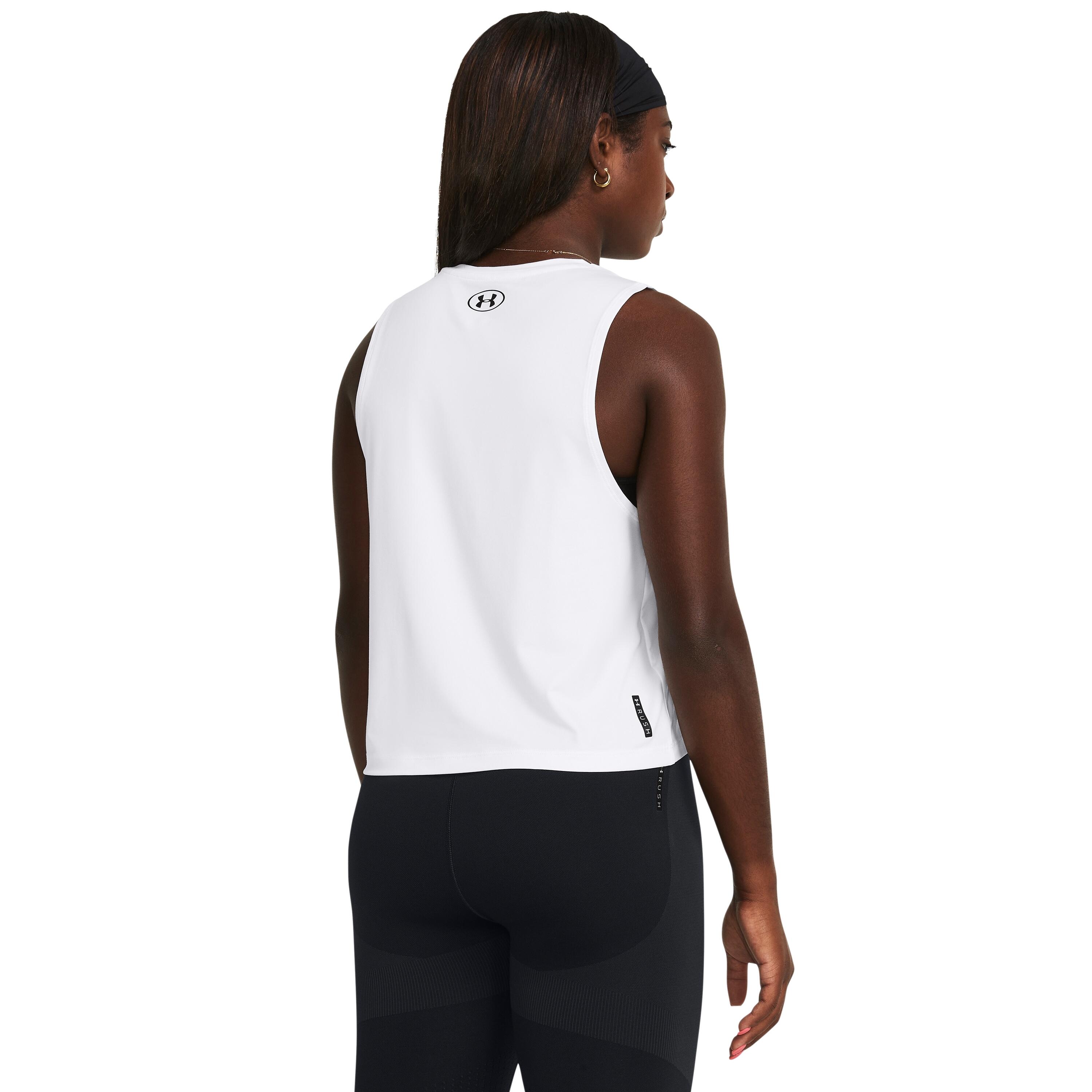 Débardeur crop femme Under Armour Rush Energy 4/4
