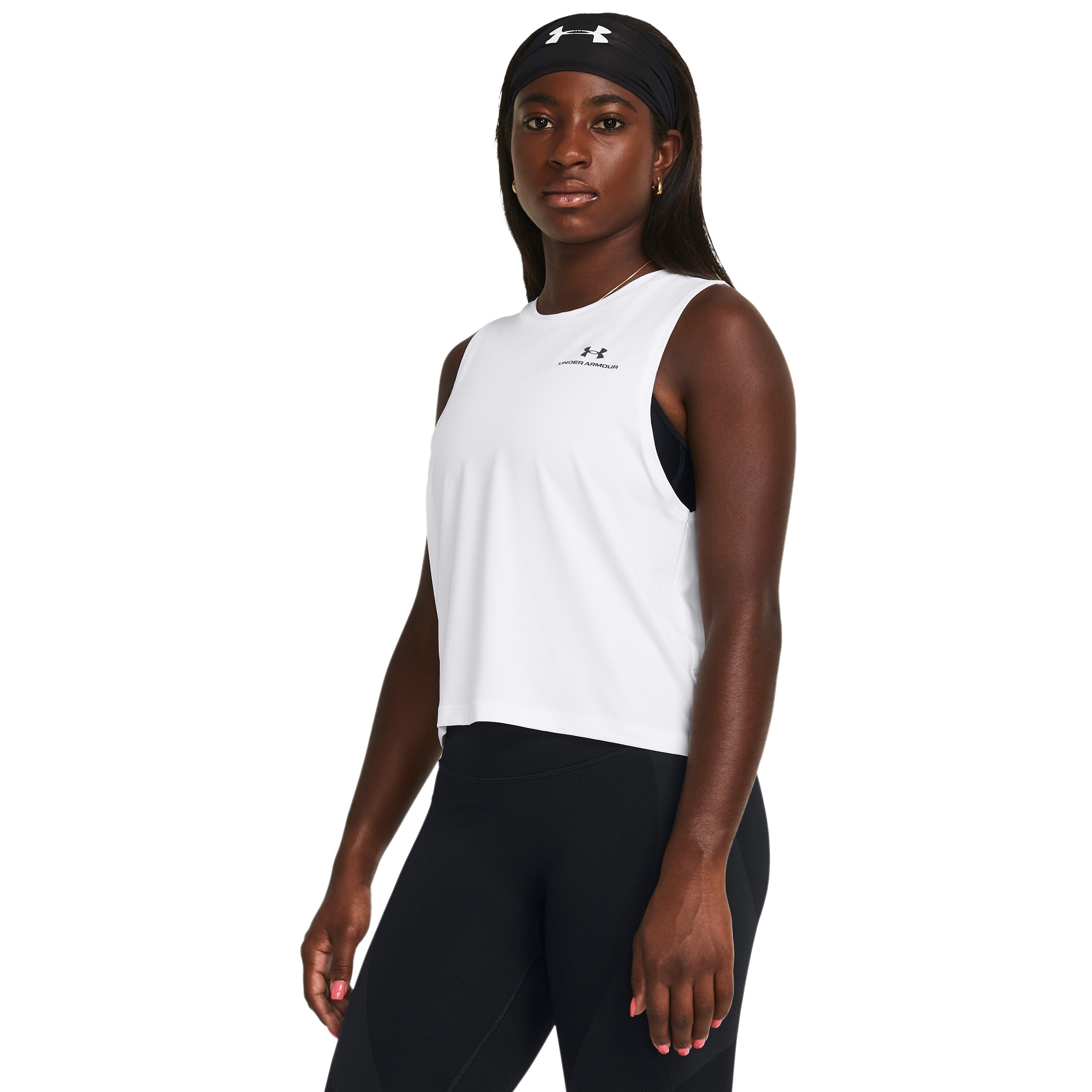 Débardeur crop femme Under Armour Rush Energy 2/4