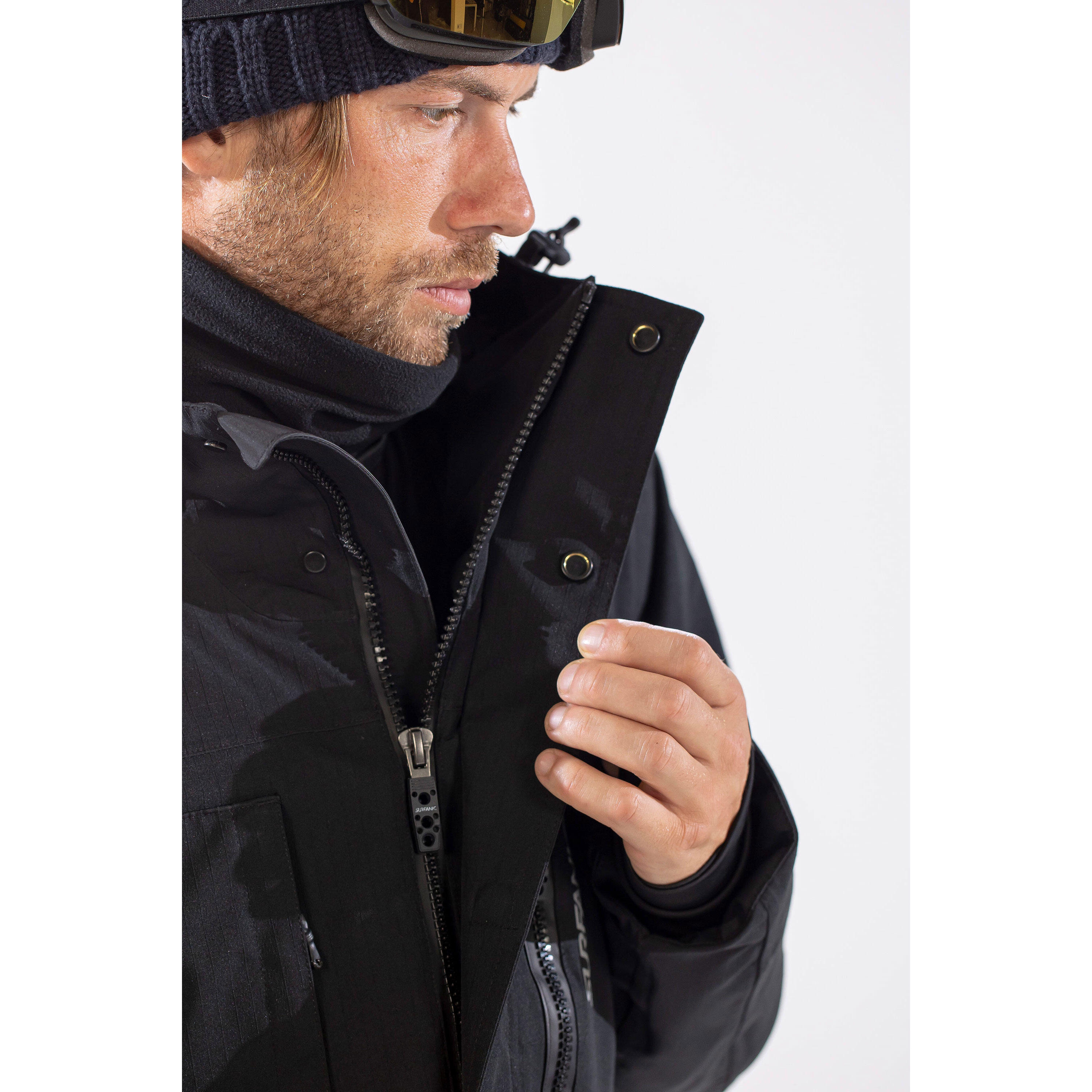 Avalanche  Mens Ski Jacket Black 7/7