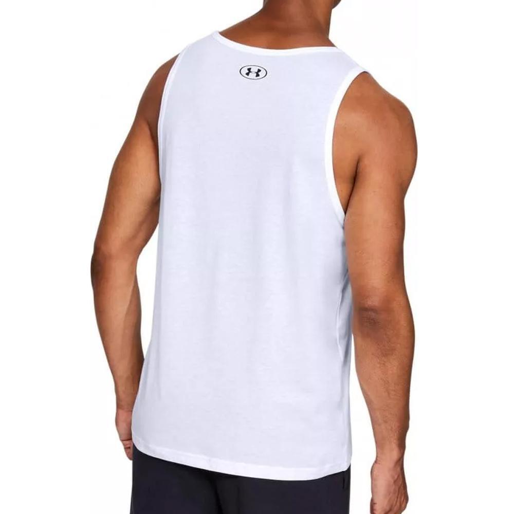 Under Armour UA Sportstyle Herren Tanktop Schwarz/Weiß 2/2