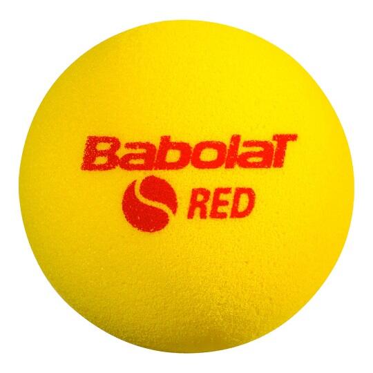 Теннисные мячи для детей Babolat Red Foam, 3 штуки — фото 2