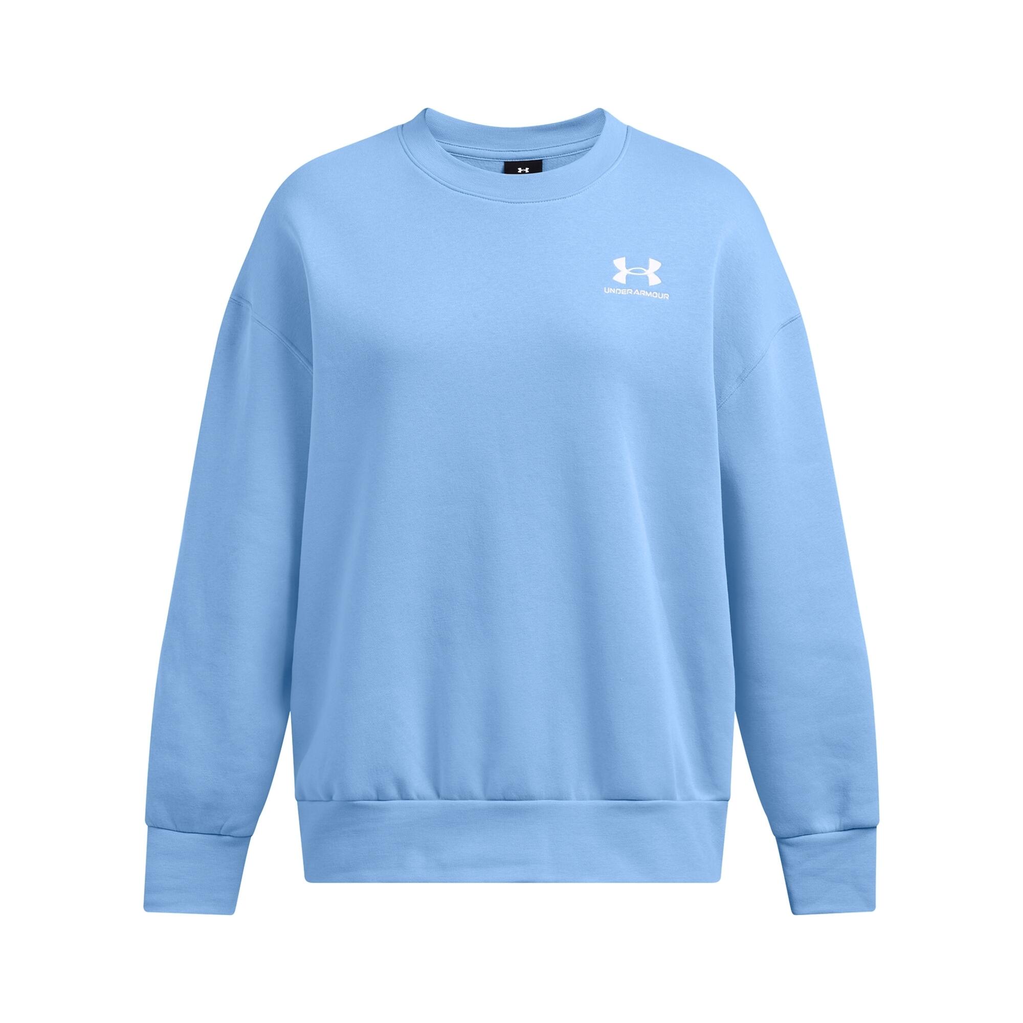 Oversize damski sweatshirt z okrągłym dekoltem Under Armour Icon Fleece