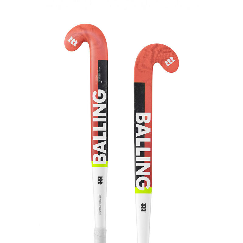 Crosse De Hockey Gazon KOOKABURRA Cozmos Mid Bow – Light 35, Noir, Profil Médian, Pour Frappes Puissantes, Junior