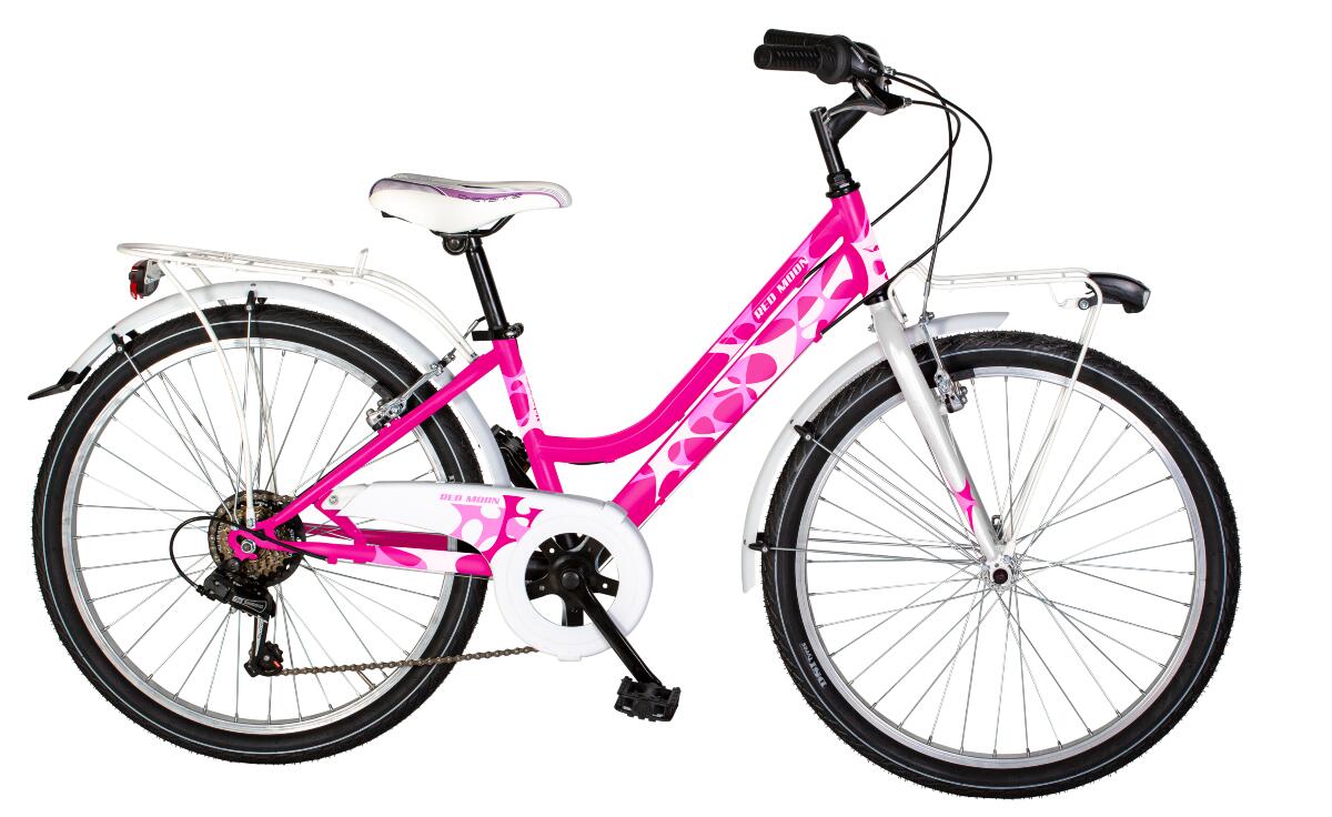 Bicicleta de criança airbici red moon lady 24“, 6