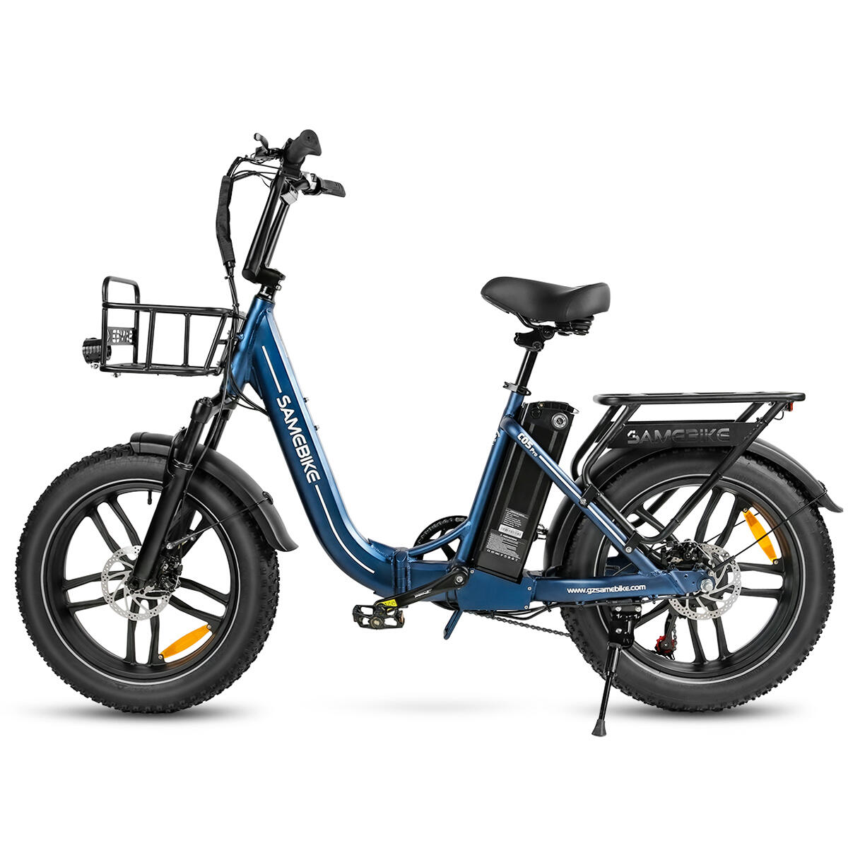 C05Pro Bicicleta elétrica para adultos, bateria 36V 13Ah, pneu grosso de 20" 3/7