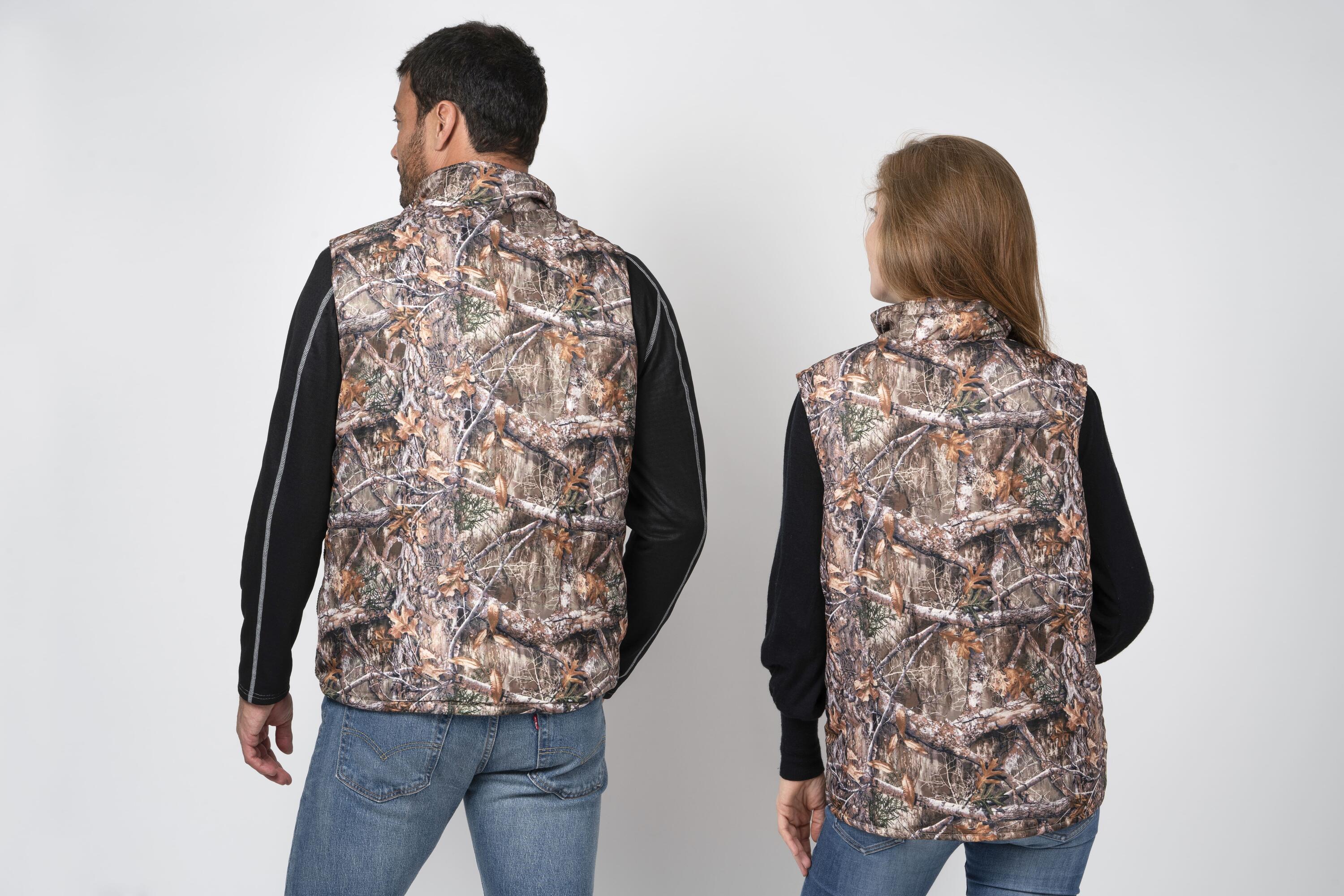 Camouflage verwarmd vest 2/5