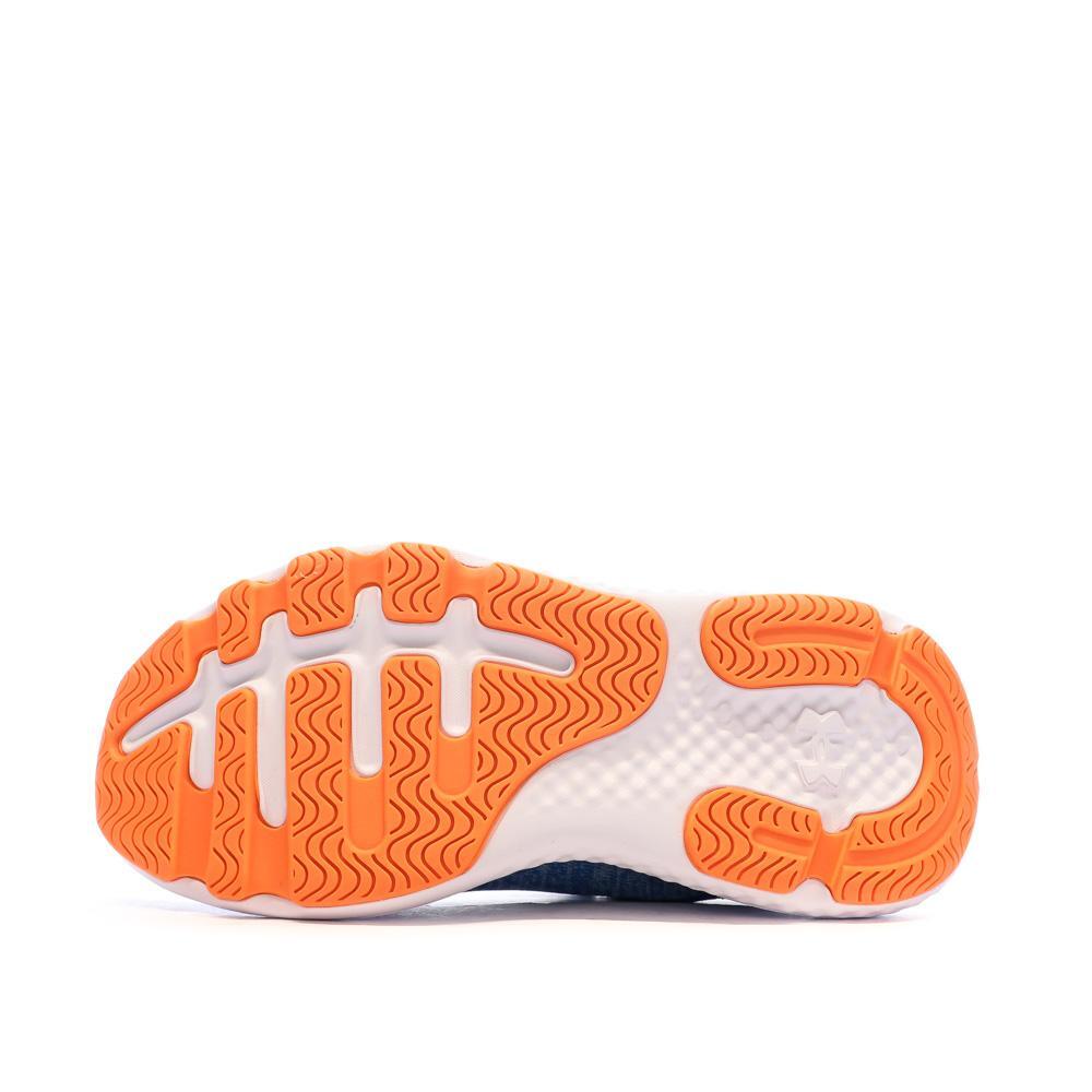 Baskets Bleu/Orange Garçon Under Armour Charged Revitalize 5/7