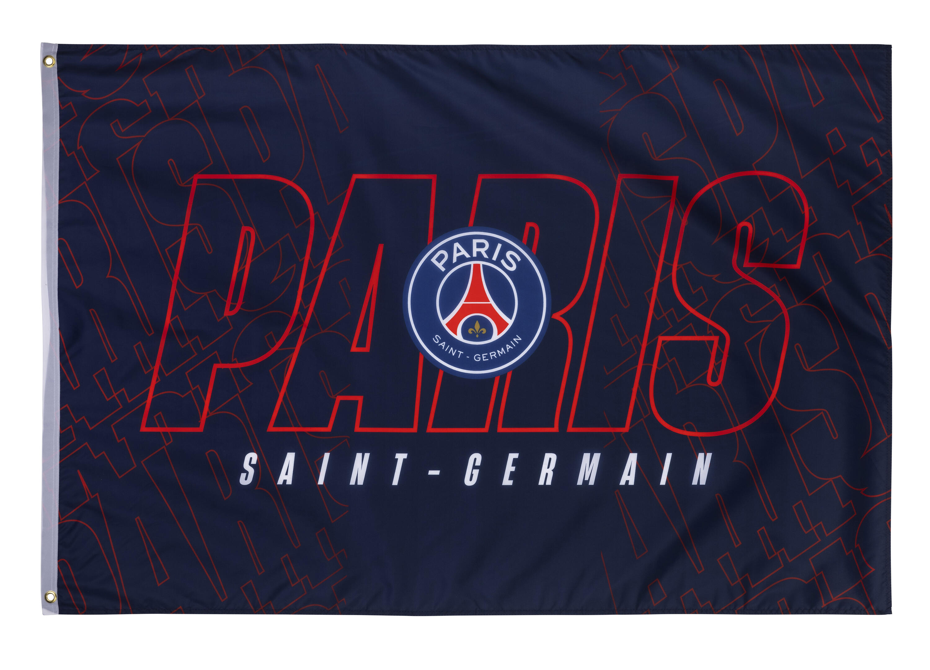 Drapeau PSG - Collection officielle PARIS SAINT GERMAIN - Taille 150 x 100 cm 2/2