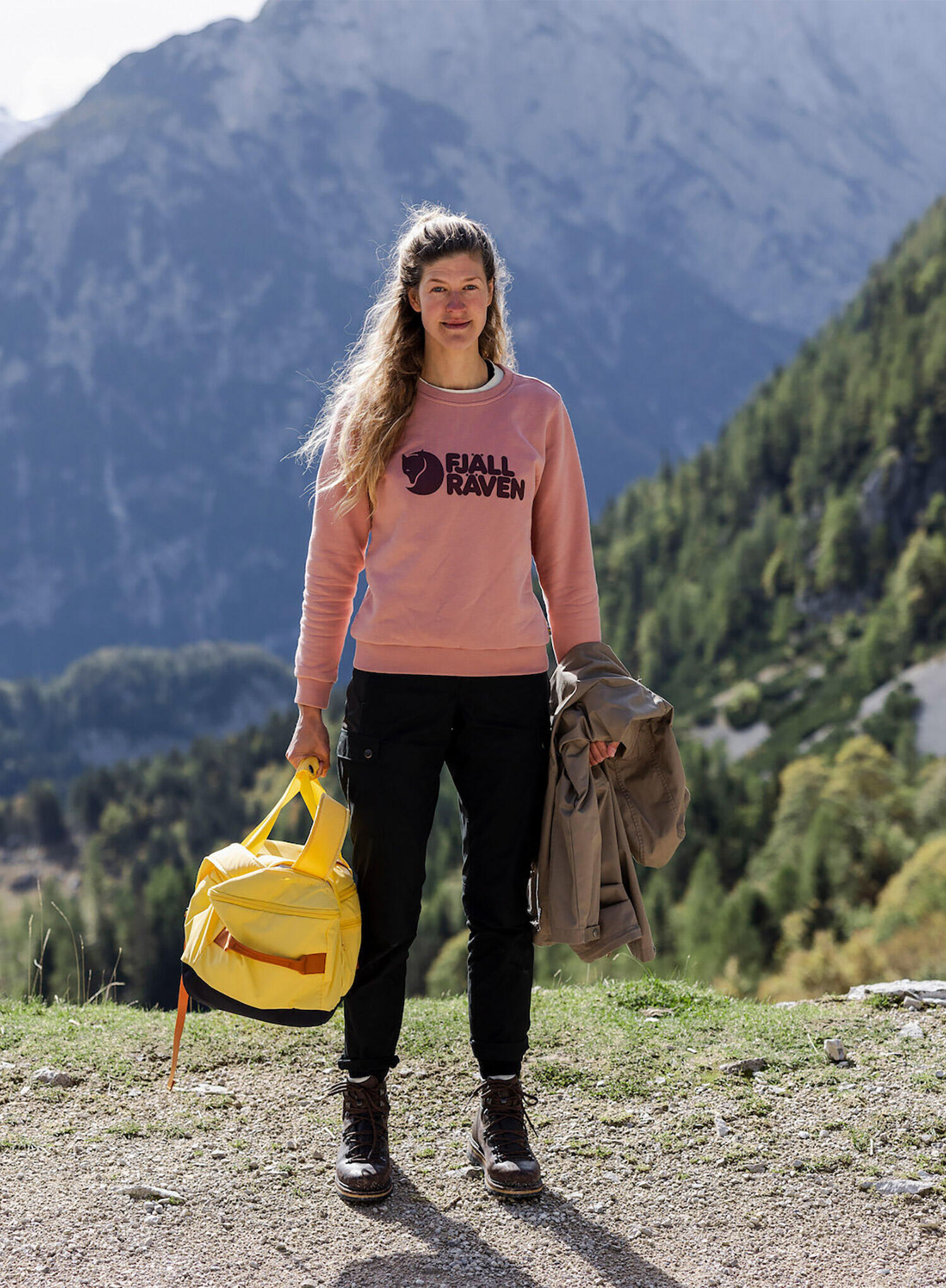 Torba podróżna Fjallraven High Coast Duffel 36 - mellow yellow 5/7