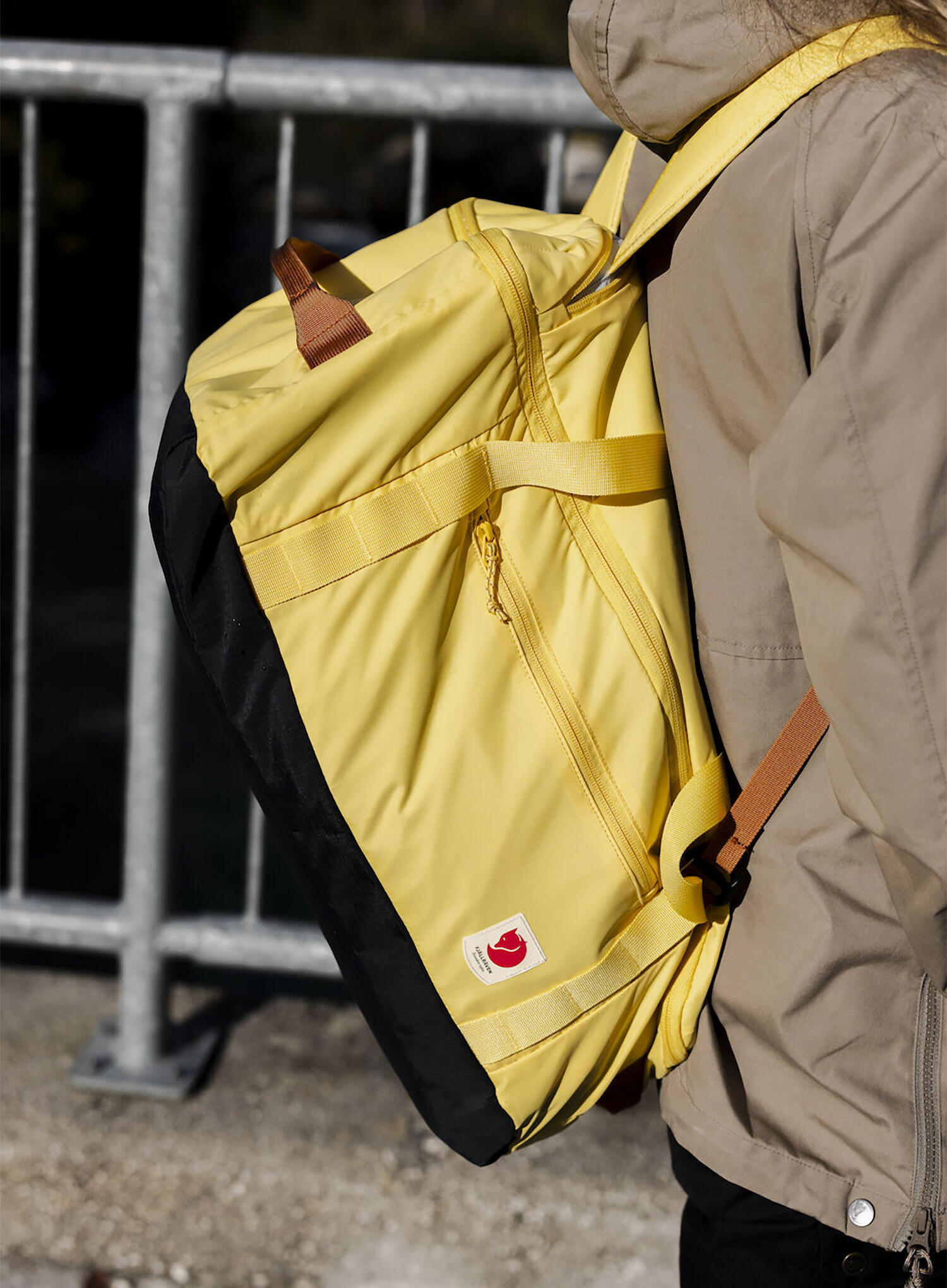 Torba podróżna Fjallraven High Coast Duffel 36 - mellow yellow 6/7