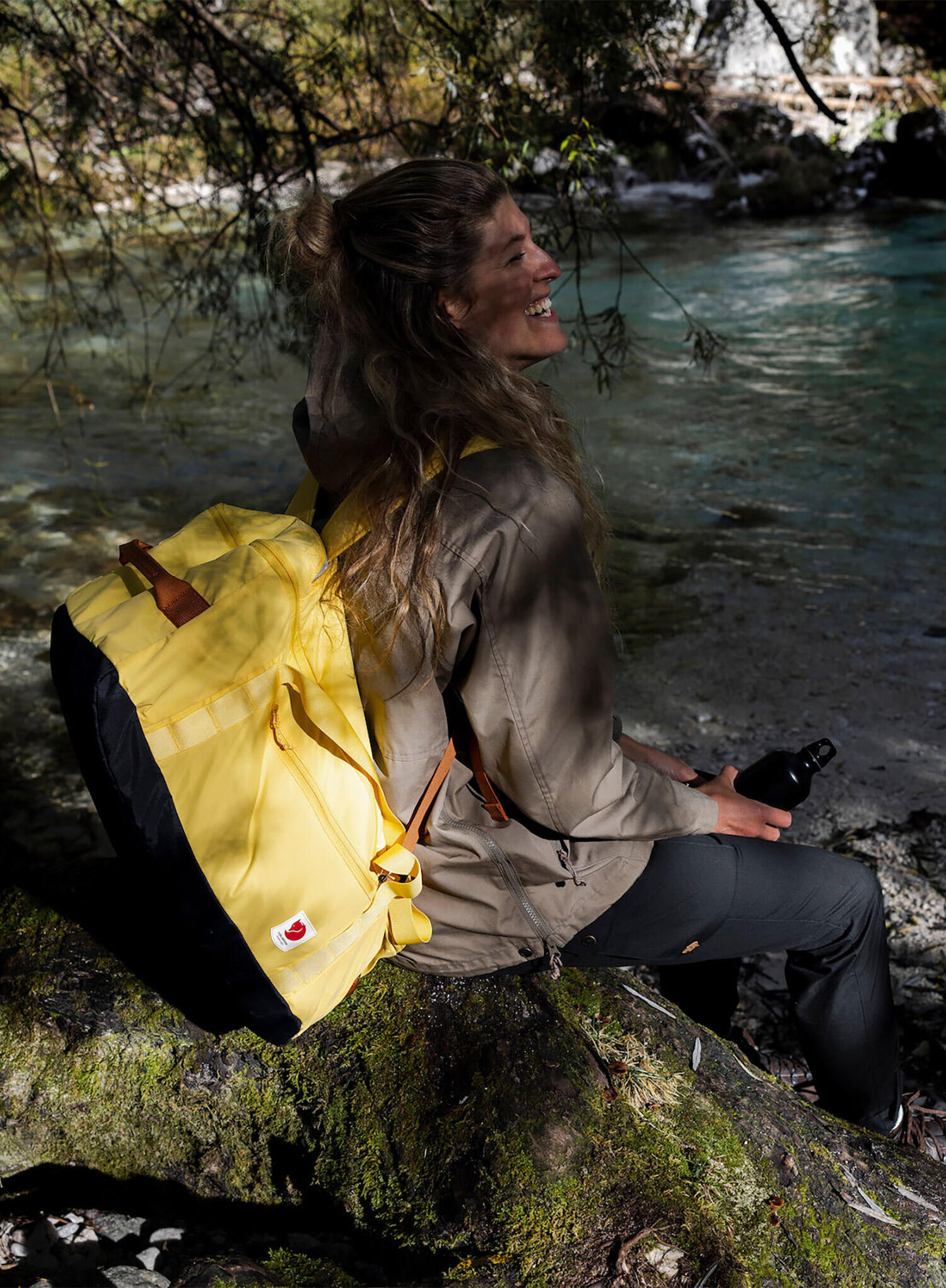 Torba podróżna Fjallraven High Coast Duffel 36 - mellow yellow 7/7