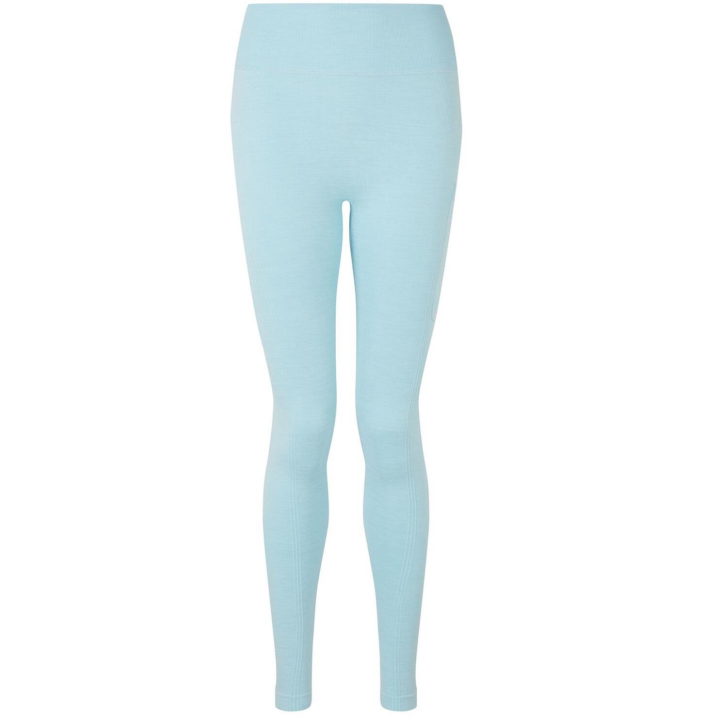 TriDri Womens/Ladies Melange Sculpted Seamless 3D Leggings