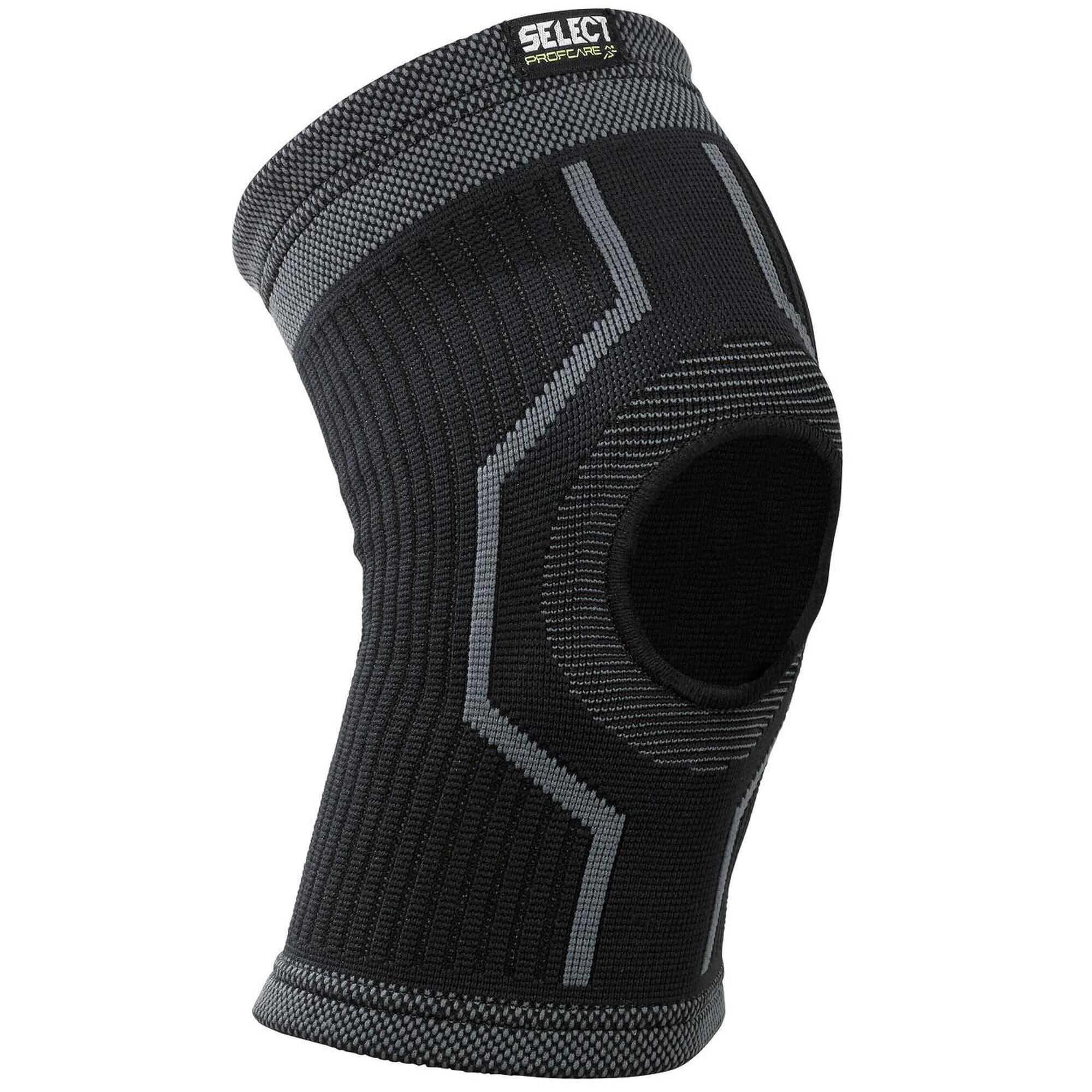 Joelheira Elastica Aberta SELECT Adulto Preto