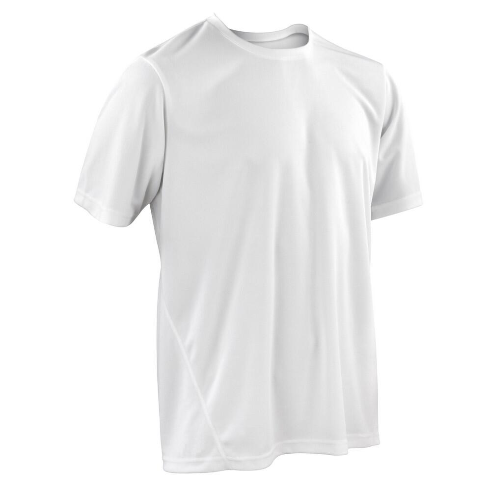 Spiro Mens Quick-Dry Sports Short Sleeve Performance T-Shirt
