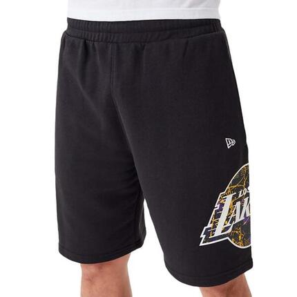 Short Noir Homme New Era Nba LOS ANGELES LAKERS