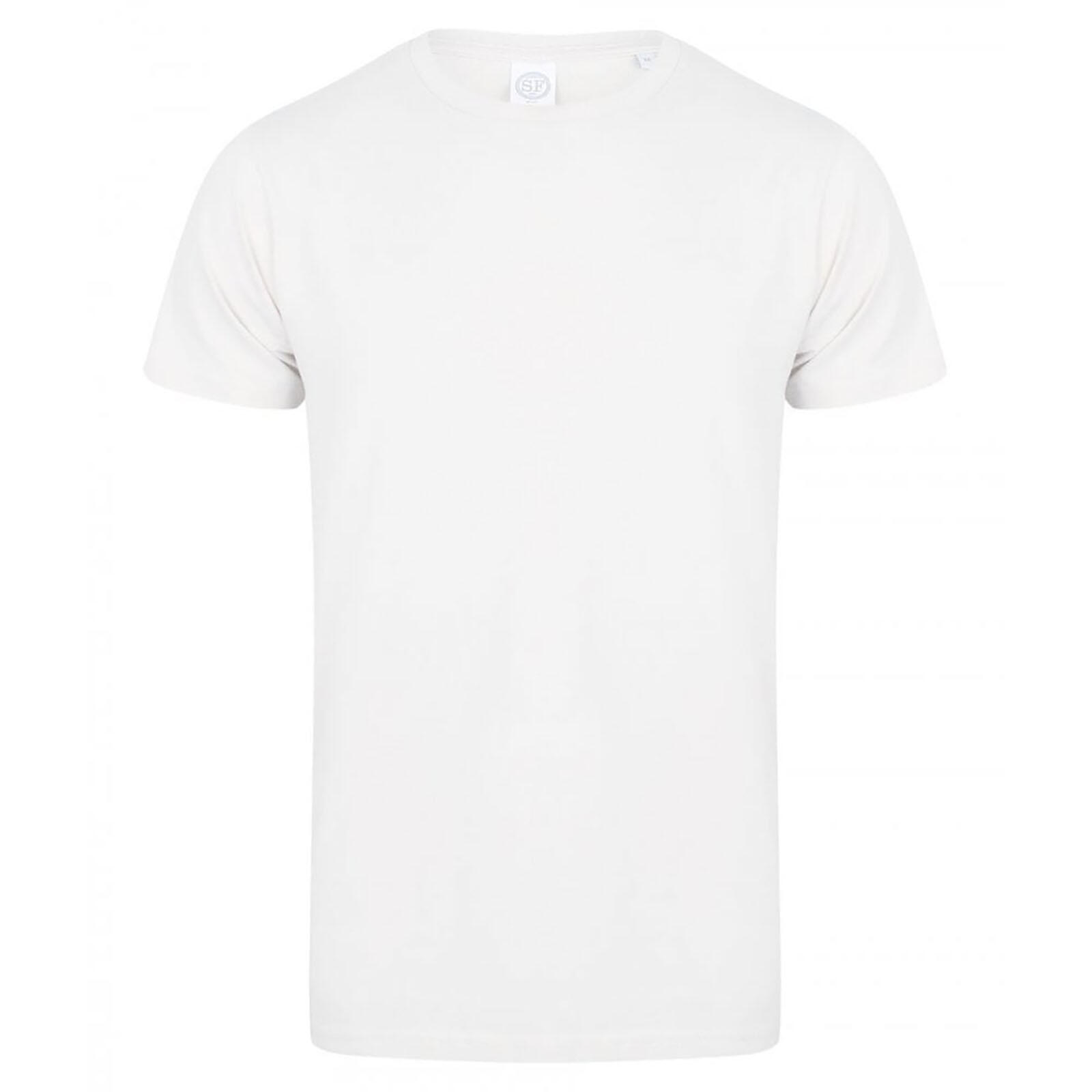 Skinni Fit Men Mens Feel Good Stretch V-neck Short Sleeve T-Shirt