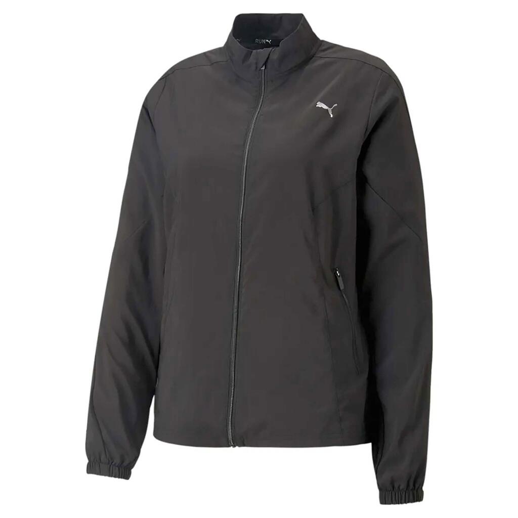 Jacket Puma RUN FAVORITE WOVEN JACKET, Black, Women