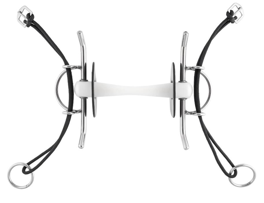 NATHE Nathe Full Cheek Gag Bit With Flexible Mullen Mouth