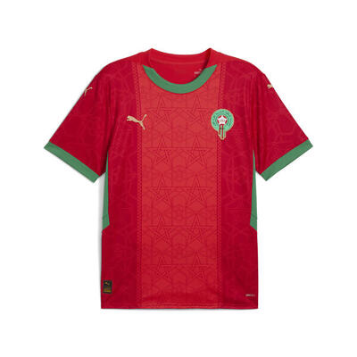 Marokko 2025 thuisshirt voor heren puma red archive green