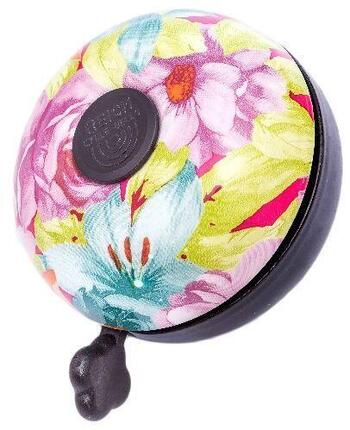 REICH Fahrradklingel Ding-Dong Ø80 mm Blumen